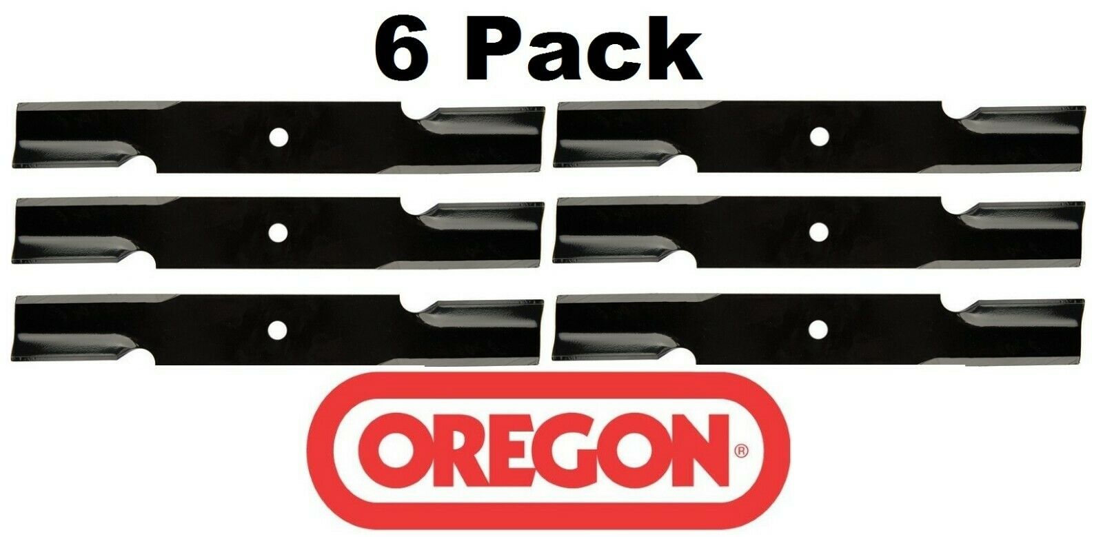 6 Pack Oregon 91-637 Mower Blade Fits Ferris 5101756s