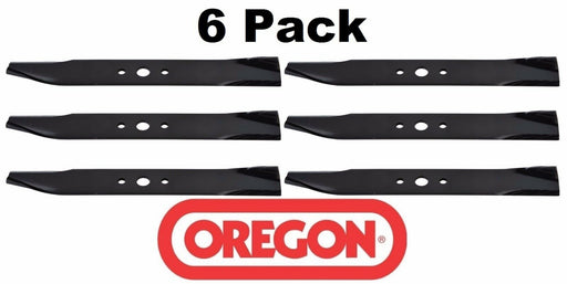 6 Pack Oregon 91-705 Mower Blade for Massey Ferguson 1704100 44"