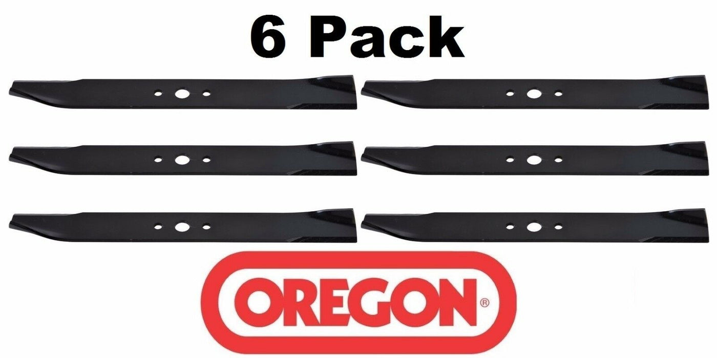 6 Pack Oregon 91-706 Mower Blade for Simplicity 1708229 50"