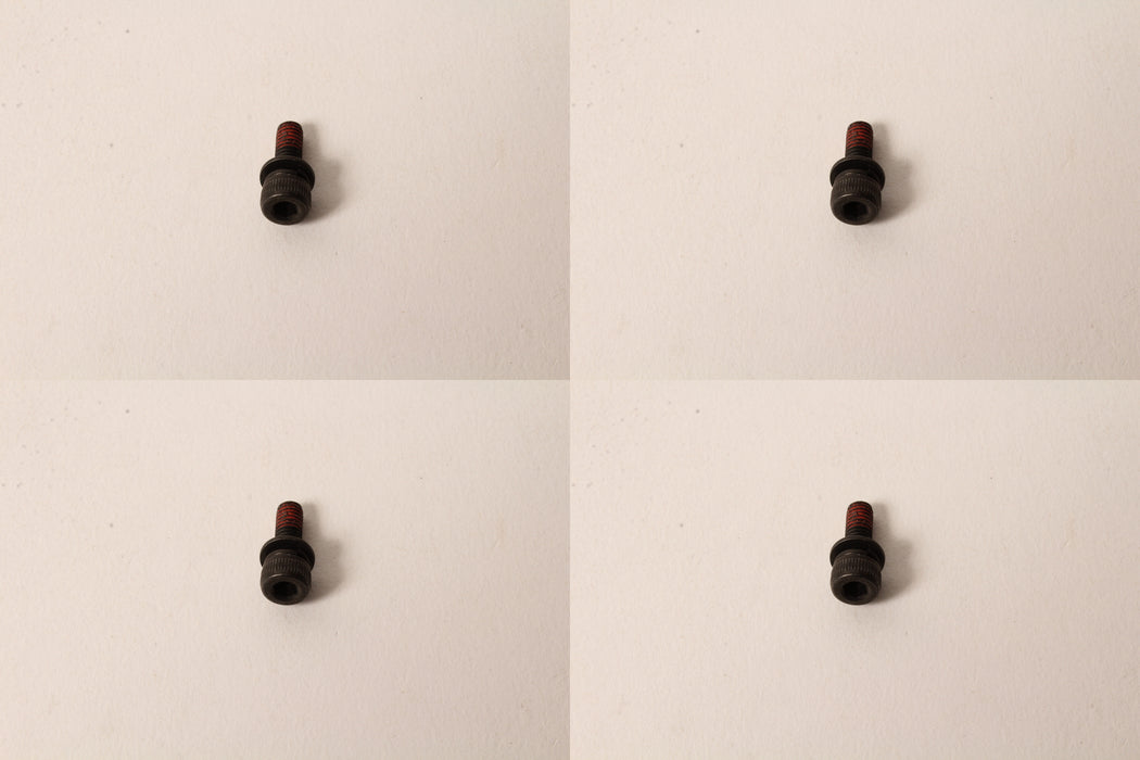 4 PK Genuine Echo 9112604012 Screw with Loctite & Metal Washer OEM