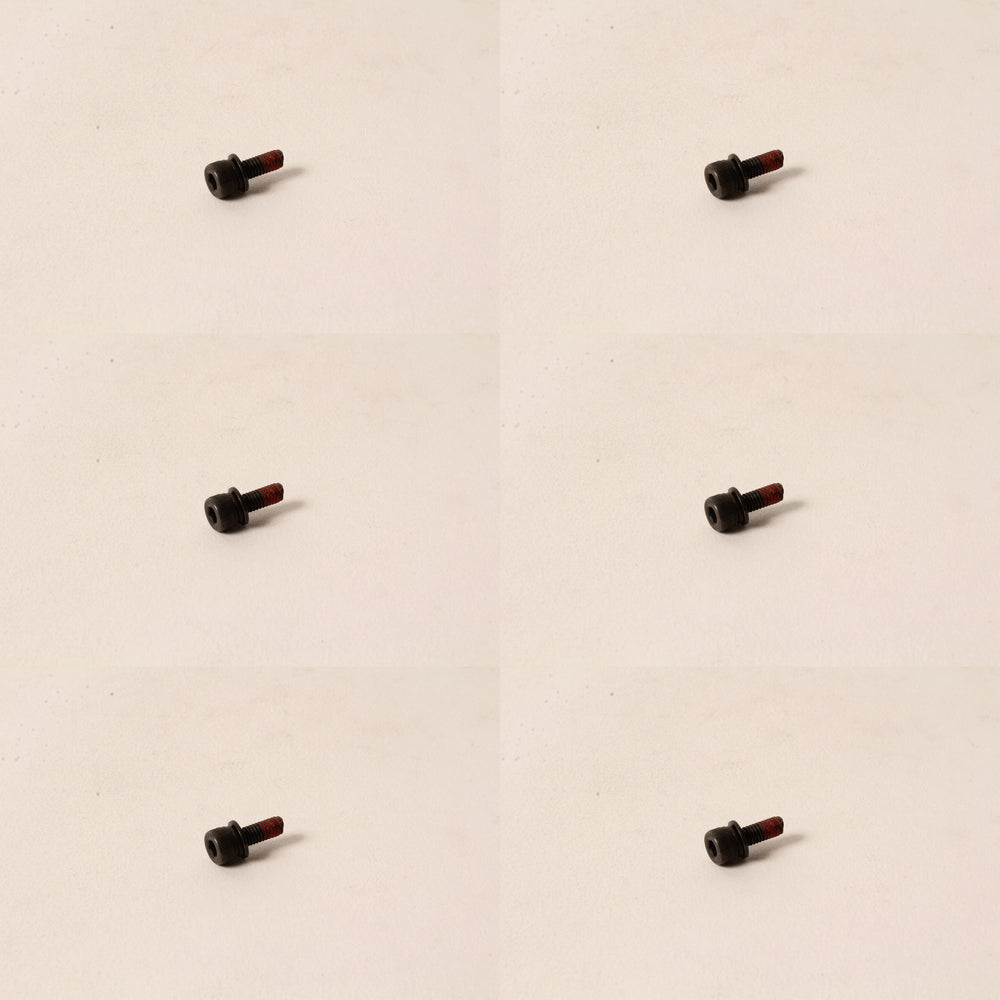 6 PK Genuine Echo 9112604012 Screw with Loctite & Metal Washer OEM
