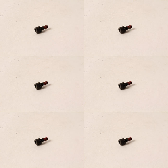 6 PK Genuine Echo 9112604012 Screw with Loctite & Metal Washer OEM