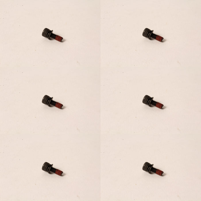 6 PK Genuine Echo 9112604012 Screw with Loctite & Metal Washer OEM