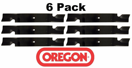 6 Pack Oregon 91-537 High Lift Mower Blade for Grasshopper 320246 61" Extreme