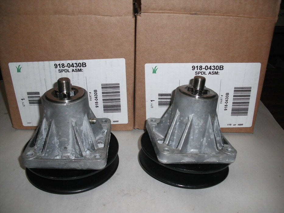 2 Pack Genuine MTD 918-0240C Spindle Assy 918-0430C 918-0430B 618-0430 OEM