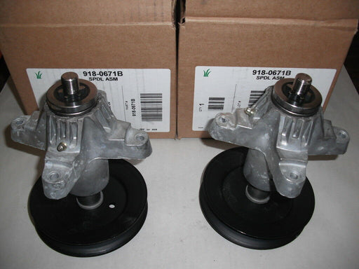 2 Pack Genuine MTD 918-04608A Spindle Assy 918-0671D 918-0671B 918-0671A OEM