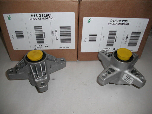 2 Pack Genuine MTD 918-3129C 918-3129A 618-3129A Spindle Assy fits Cub Cadet OEM