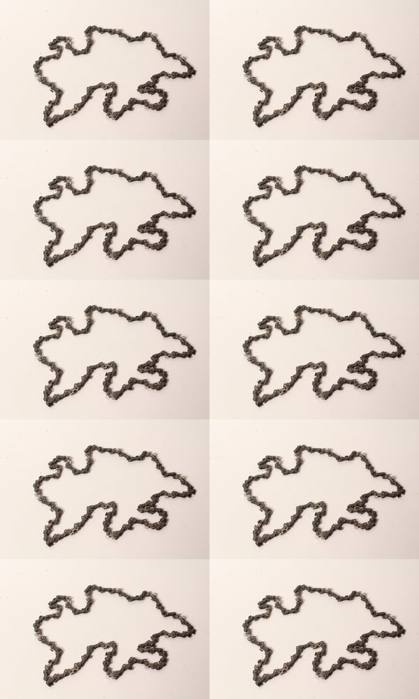 10 PK Genuine Oregon 91PX056G 16" AdvanceCut Saw Chain 3/8" Low Pro .050" 56DL