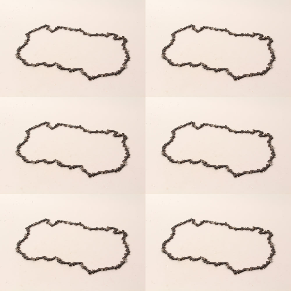 6 PK Genuine Oregon 91PX057G 16" AdvanceCut Saw Chain 3/8" Low Pro .050" 57DL