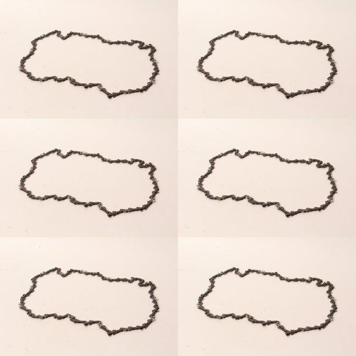 6 PK Genuine Oregon 91PX057G 16" AdvanceCut Saw Chain 3/8" Low Pro .050" 57DL