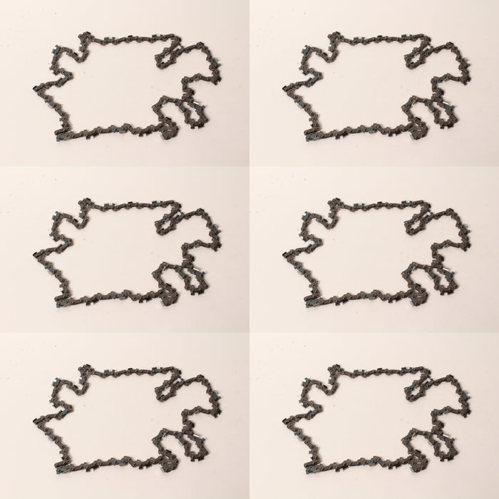 6 PK Genuine Oregon 91PX062G 18" AdvanceCut Saw Chain 3/8" Low Pro .050" 62DL