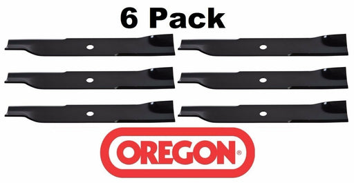 6 Pack Oregon 92-015 Mower Blade for Cub Cadet 01010168 1010168 50" ZTR Z Force