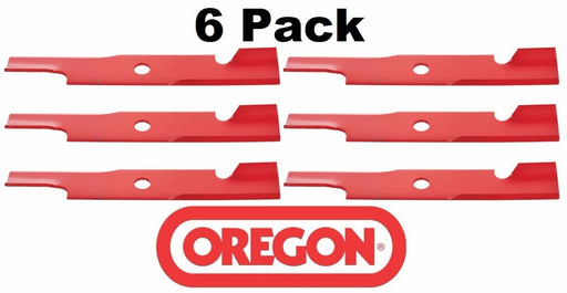 6 Pack Oregon 92-029 Mower Blade for Exmark 103-6401 48"