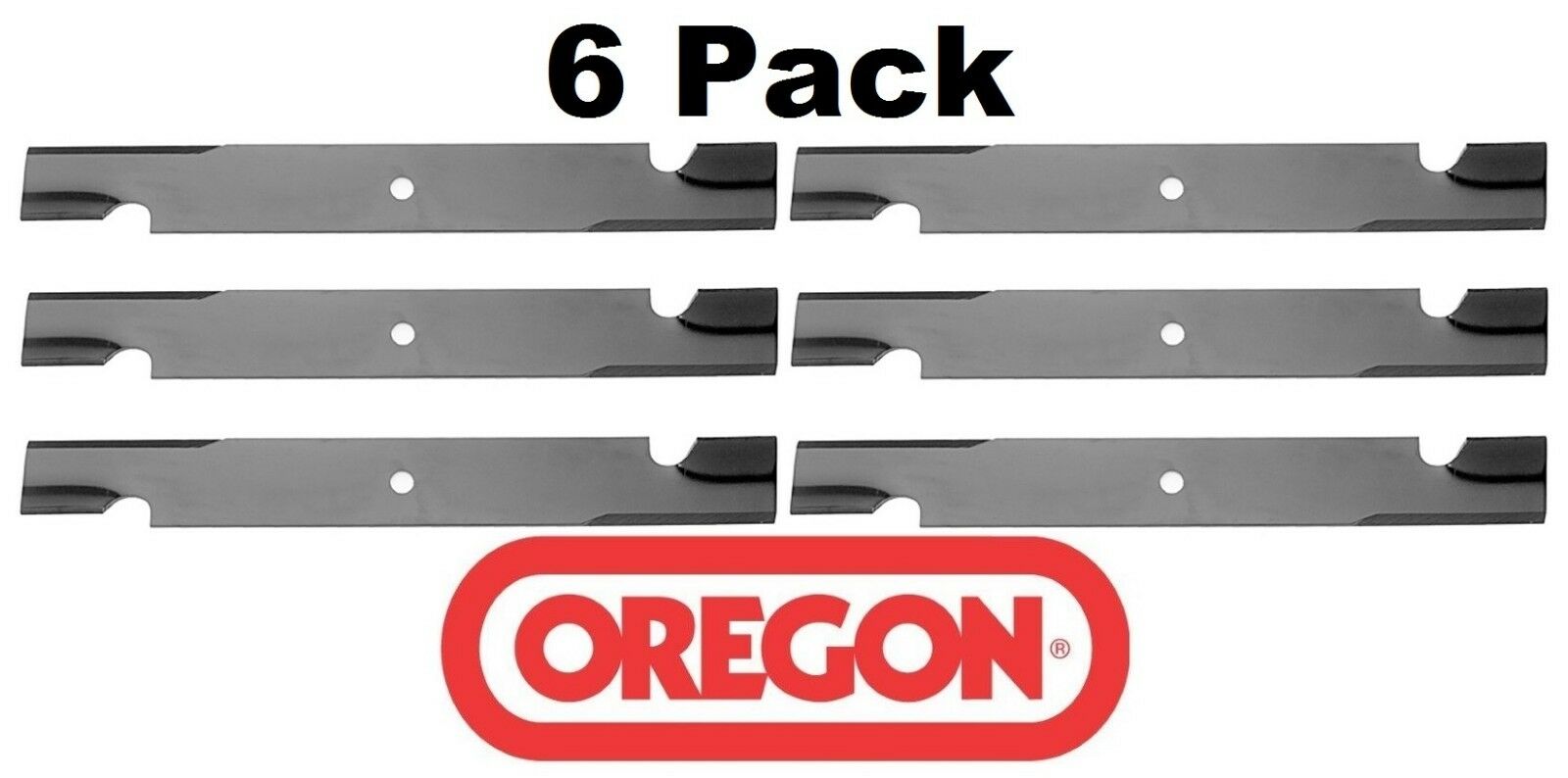 6 Pack Oregon 92-031 Mower Blade Fits Encore 543294