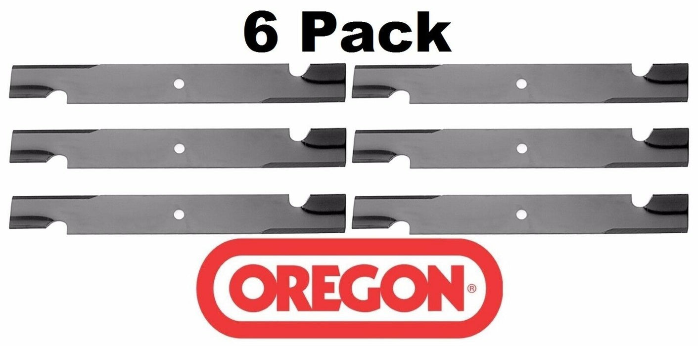 6 Pack Oregon 92-031 Mower Blade for Exmark 103-6403 60" 15/16" Center Hole