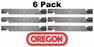 6 Pack Oregon 92-033 Mower Blade for Exmark 103-6404 72"