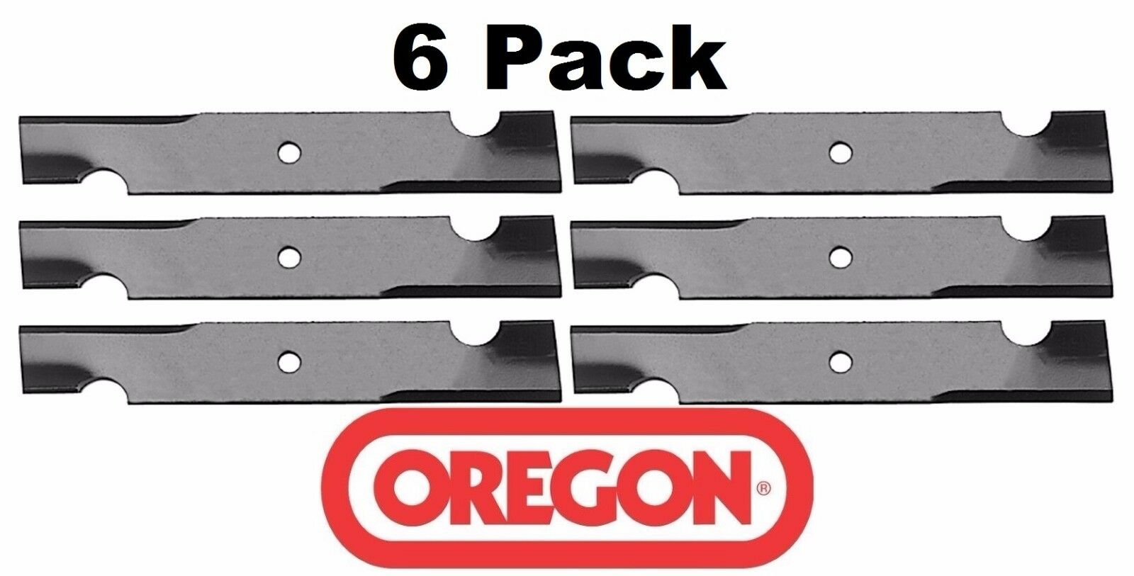 6 Pack Oregon 92-036 Mower Blade for Toro 107-3192 48"