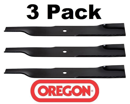 3 Pack Oregon 92-037 Mower Blade for Hustler 794685 60" Side D