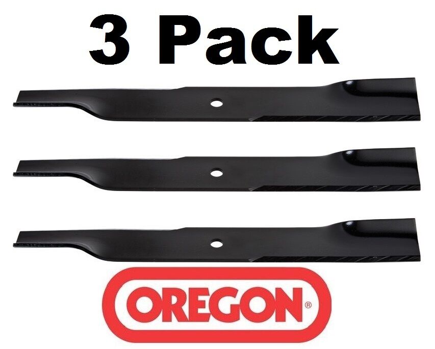 3 Pack Oregon 92-037 Mower Blade for Hustler 794685 60" Side D