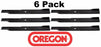 6 Pack Oregon 92-038 Mower Blade for Hustler 793794 60"