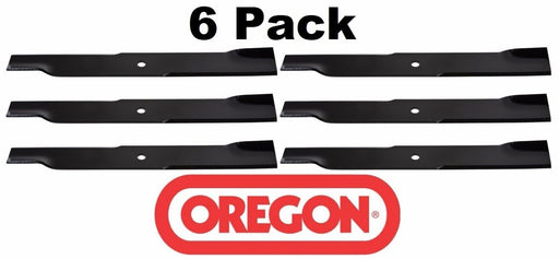 6 Pack Oregon 92-038 Mower Blade for Hustler 793794 60"