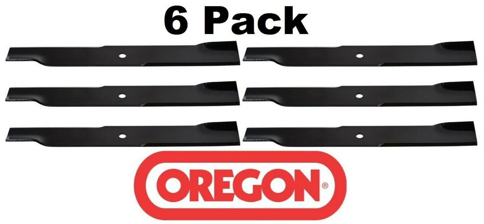 6 Pack Oregon 92-038 Mower Blade Fits Jacobsen 30227-60X