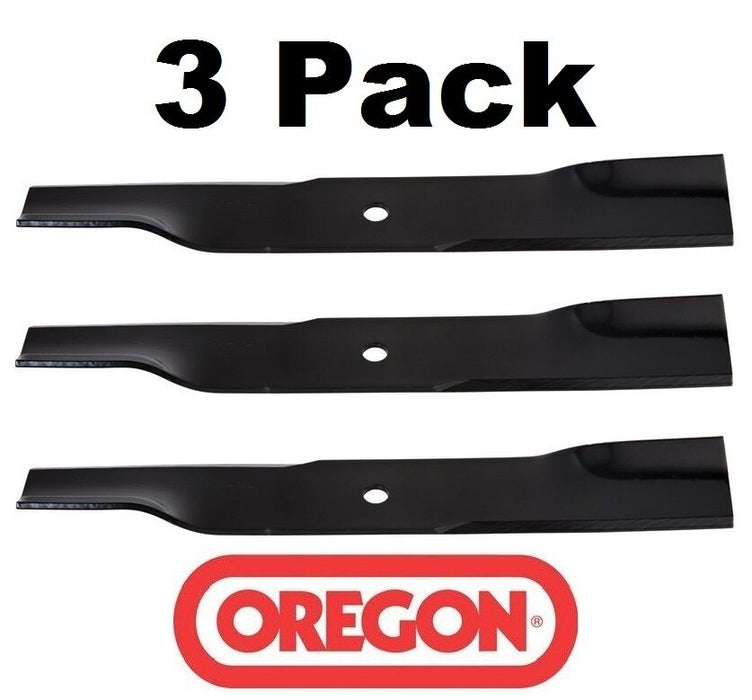 3 Pack Oregon 92-044 Mower Blade for Hustler 795526 52" Mini Z Side Discharge