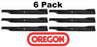 6 Pack Oregon 92-045 Mower Blade for Hustler 798496 66" Super Z Side Discharge