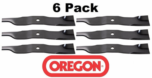 6 Pack Oregon 92-047 Mower Blade for Kubota K5575-34330 K5575-97530 48" ZG2048