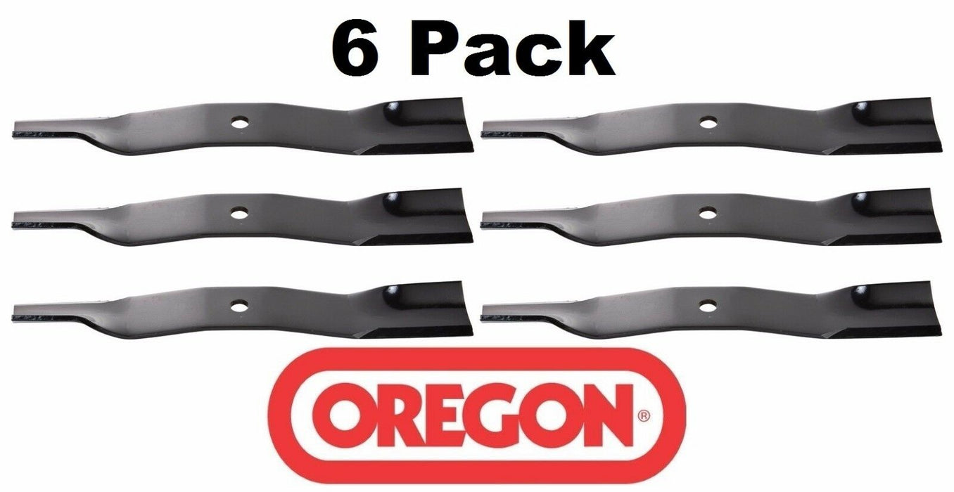 6 Pack Oregon 92-048 Mower Blade for Kubota K5617-34330 54" ZG2354