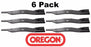 6 Pack Oregon 92-048 Mower Blade for Kubota K5617-34330 54" ZG2354