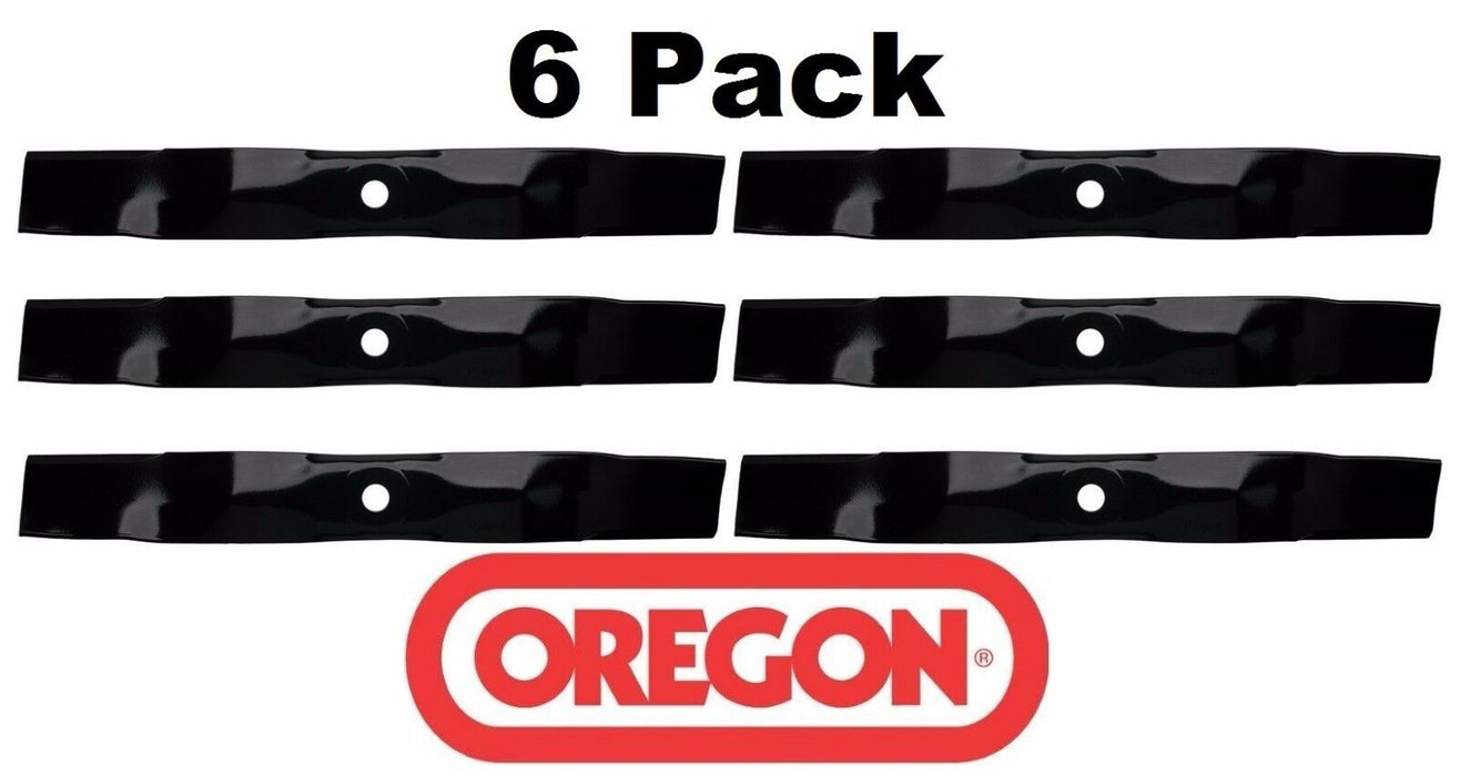 6 Pack Oregon 92-119 Mower Blade for John Deere M139976 M148613 42" 42C