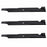 3 Pack Oregon 92-134 Mower Blade fits Bush Hog 50056493