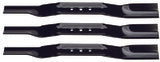 3 Pack Oregon 92-167 Mower Blade 25" Fits Exmark 103-4208 Toro 130-2862 130-2861