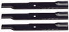 3 Pack Oregon 92-208 Mower Blade for Hustler 601124 601012 601013 54" XR7