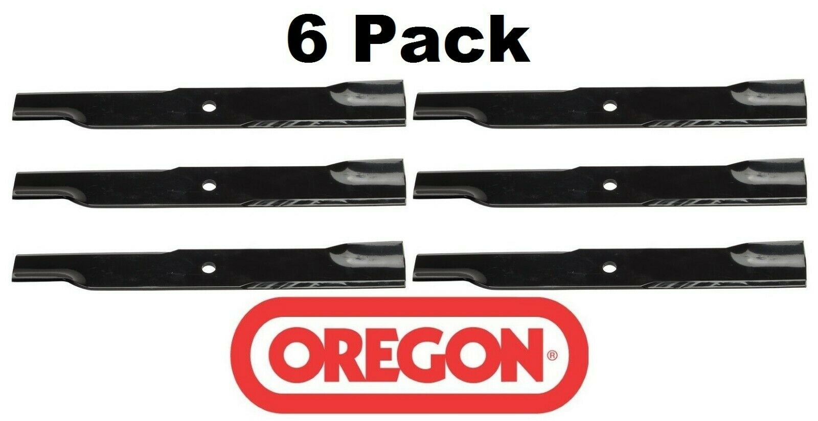 6 Pack Oregon 92-208 Mower Blade Fits Hustler 601012 601012X