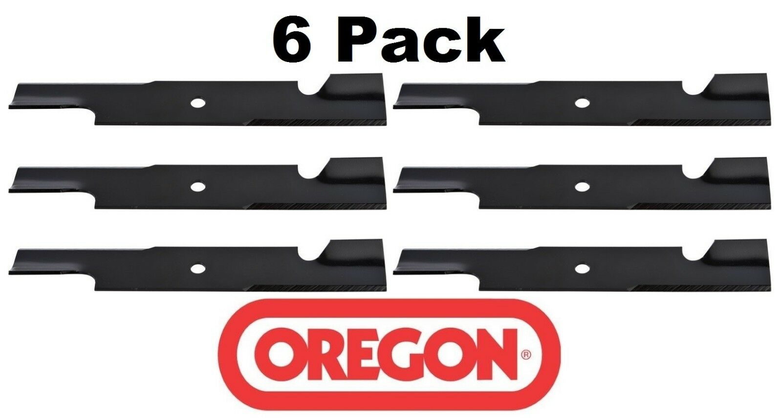 6 Pack Oregon 92-209 Mower Blade Fits Encore 543294