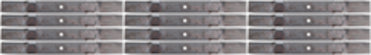 12 PK Oregon 92-417 Mower Blade For Gravely 09290600 XDZ Models 72" Deck