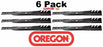 6 Pack Oregon 92-676 Gator Blade Fits John Deere GX20249 GX20819 GX20567 42"