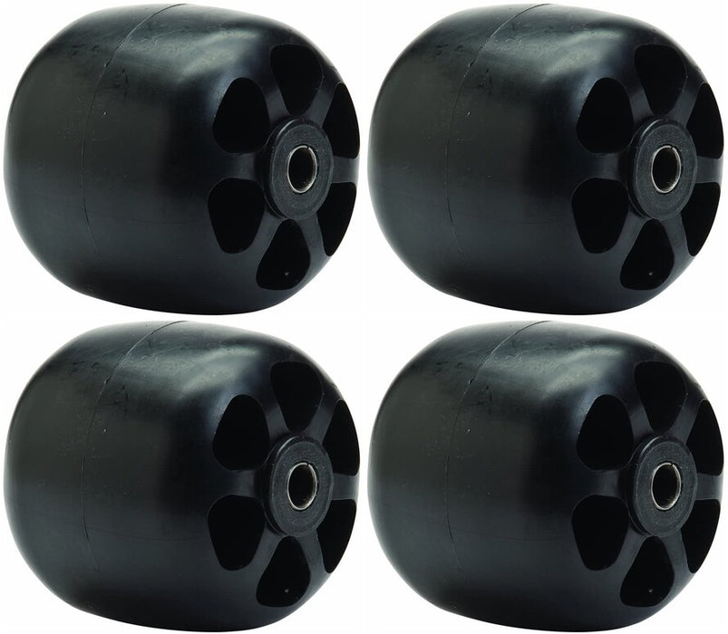 4 Pack Deck Roller For Kubota 76505-46250 3-13/16" x 2-1/2" x 15/32" B1550 B1750