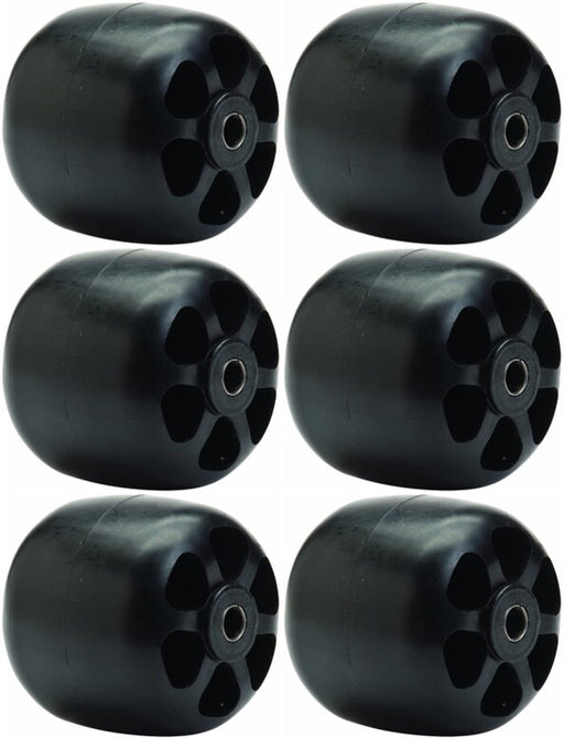 6 Pack Deck Roller For Kubota 76505-46250 3-13/16" x 2-1/2" x 15/32" B1550 B1750