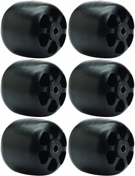 6 Pack Deck Roller For Kubota 76505-46250 3-13/16" x 2-1/2" x 15/32" B1550 B1750