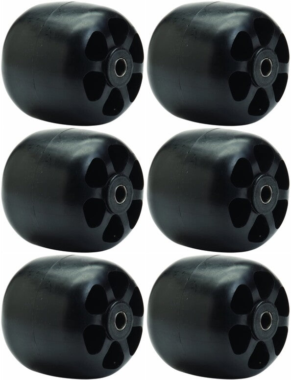 6 Pack Deck Roller For Kubota 76505-46250 3-13/16" x 2-1/2" x 15/32" B1550 B1750