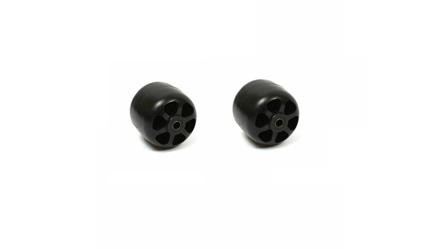 2 Pack Deck Roller For Kubota 76559-46250 76543-46250 3-3/4" x 3-13/16" x 15/32"