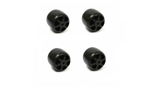 4 Pack Deck Roller For Kubota 76559-46250 76543-46250 3-3/4" x 3-13/16" x 15/32"