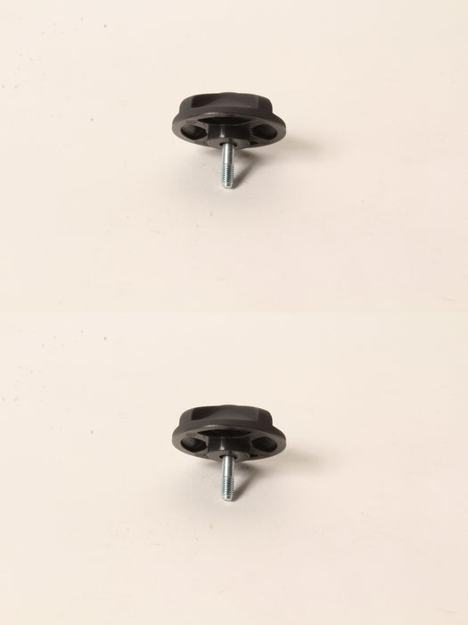 2 Pack Genuine Kawasaki 92154-2053 Air Filter Cover Knob for Some 27cc Trimmers