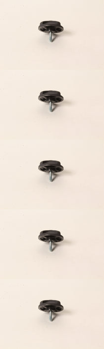 5 Pack Genuine Kawasaki 92154-2053 Air Filter Cover Knob for Some 27cc Trimmers