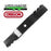 12 Pack Oregon 92-616 3-in-1 Gator Blades for John Deere GX21784 48" 145 155C