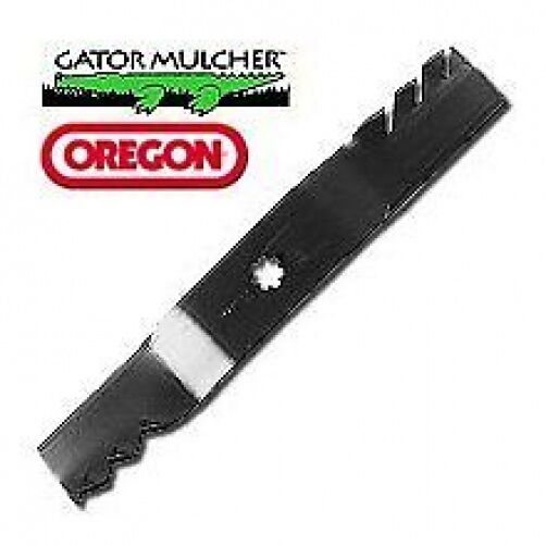 12 Pack Oregon 92-616 3-in-1 Gator Blades for John Deere GX21784 48" 145 155C