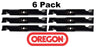 6 Pack Oregon 93-006 Mower Blade for Snapper 17037 77344 7-7344 52" 36"